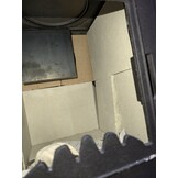 Houtkachel Staal Gietijzer Vrijstaand 8.5KW - RETOUR - Krassen/Deuken/Gebroken Tegels