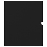 vidaXL Wastafelkast Zwart 100x38,5x45cm - 55% Korting