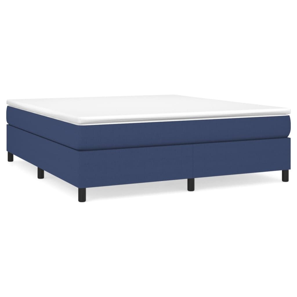 vidaXL Bedframe Blauw Stof 180x200 cm - 40% Korting