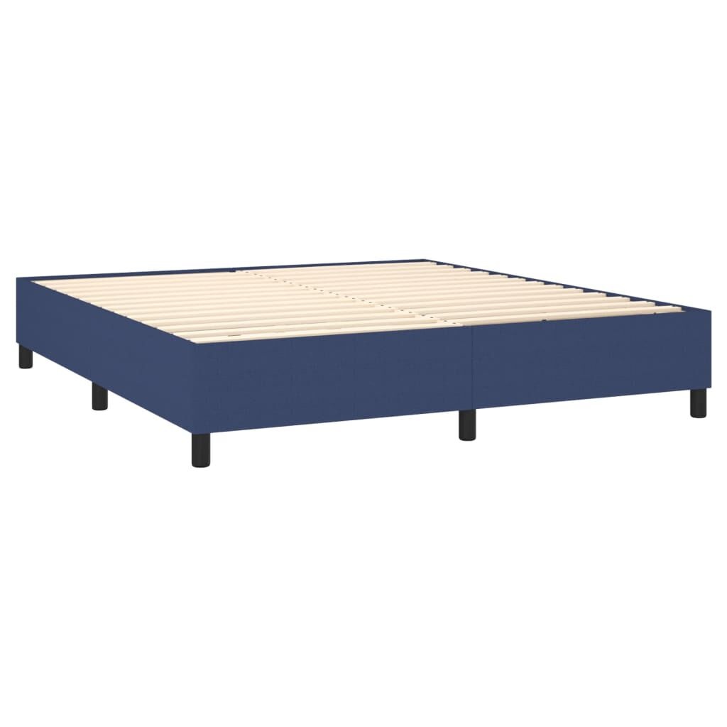 vidaXL Bedframe Blauw Stof 180x200 cm - 40% Korting