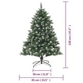 vidaXL Kunstkerstboom 120cm - 40% Korting - Inclusief Standaard