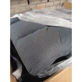 vidaXL Massagestoel Stof Donkergrijs - 55% Korting!