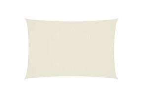 vidaXL Zonnescherm Rechthoekig 2x4m Crème - 51% Korting!