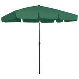 vidaXL Strandparasol Groen 200x125 cm - 67% Korting