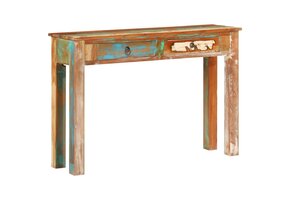 vidaXL Wandtafel Massief Gerecycled Hout 110cm - Nu 60% Korting!