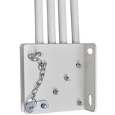 vidaXL Balkonscherm Inklapbaar 140x140 cm Grijs - 68% Korting