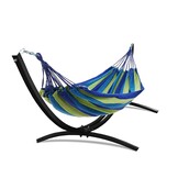 Hangmat Frame Zwart + Groene Hangmat (40% KORTING)