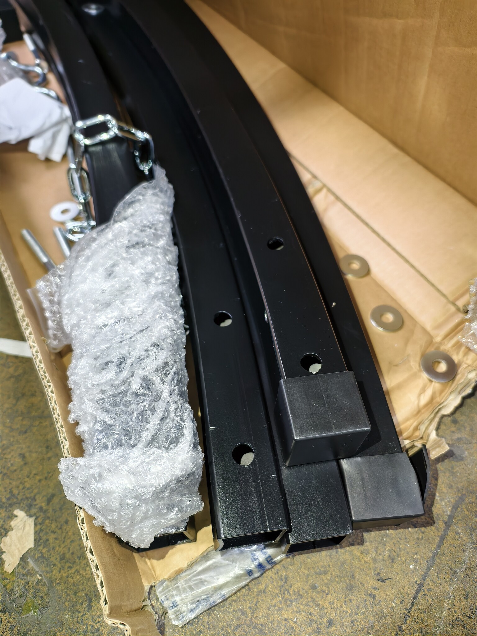 Hangmat Frame Zwart + Groene Hangmat (40% KORTING)