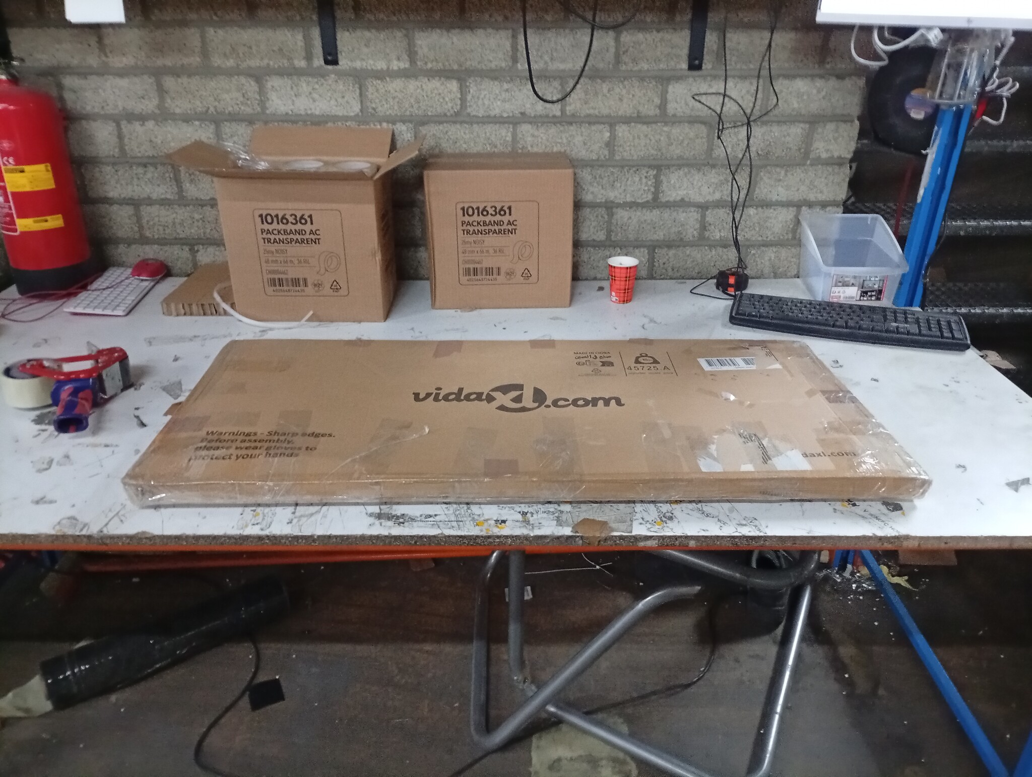 vidaXL Verhoogde Plantenbak Antraciet - 100x100x77cm (70% KORTING)