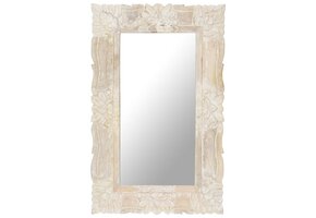 vidaXL Spiegel 80x50 cm, Massief Mangohout (46% Korting!)