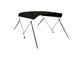 vidaXL Biminitop 2 bogen 180x150x110 cm Zwart - 40% Korting!