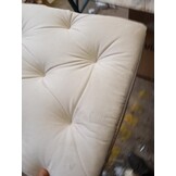 vidaXL Kantoorstoel Fluweel Crème - 55% Korting!