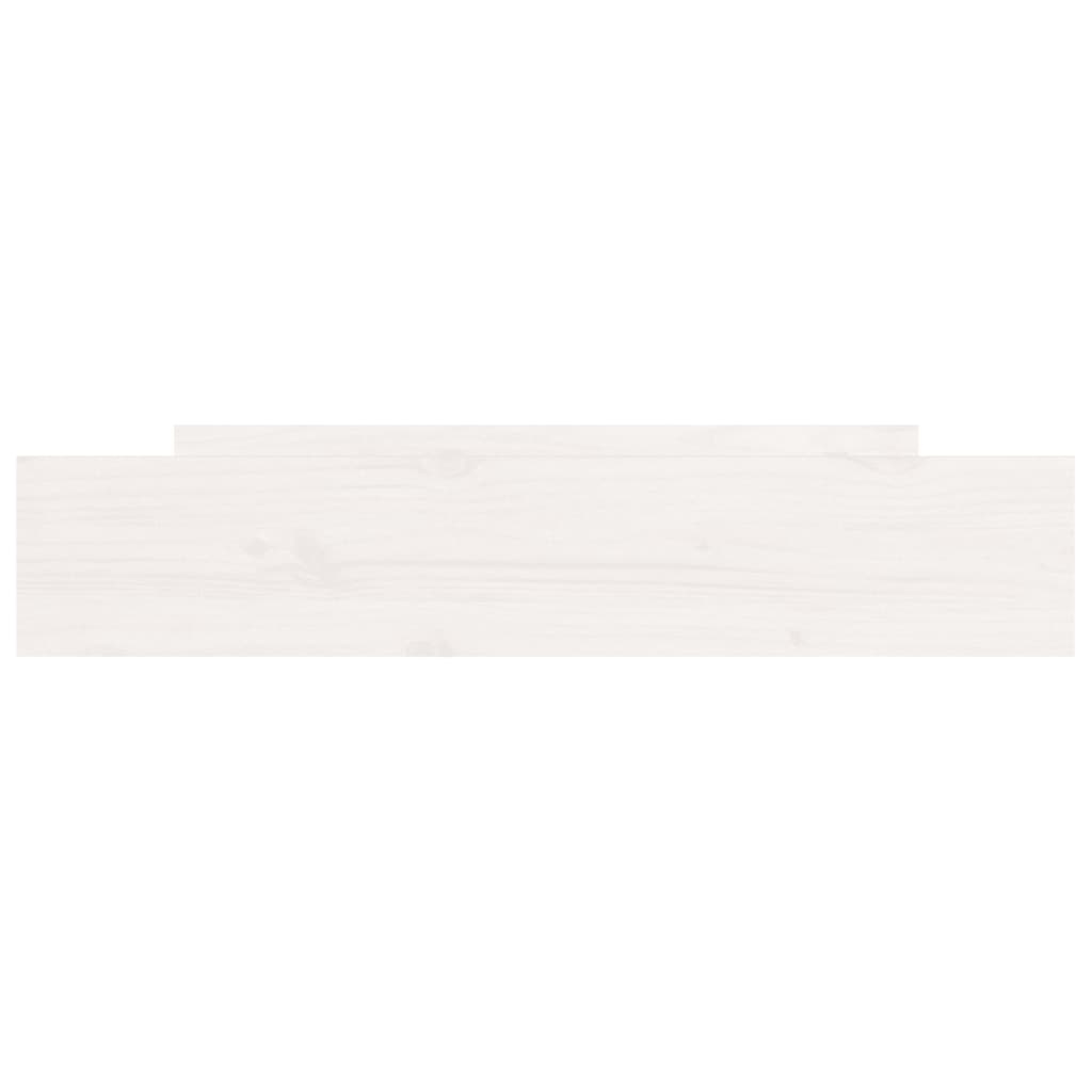 vidaXL Bedlades 2 st. Massief Grenenhout Wit - 46% Korting!