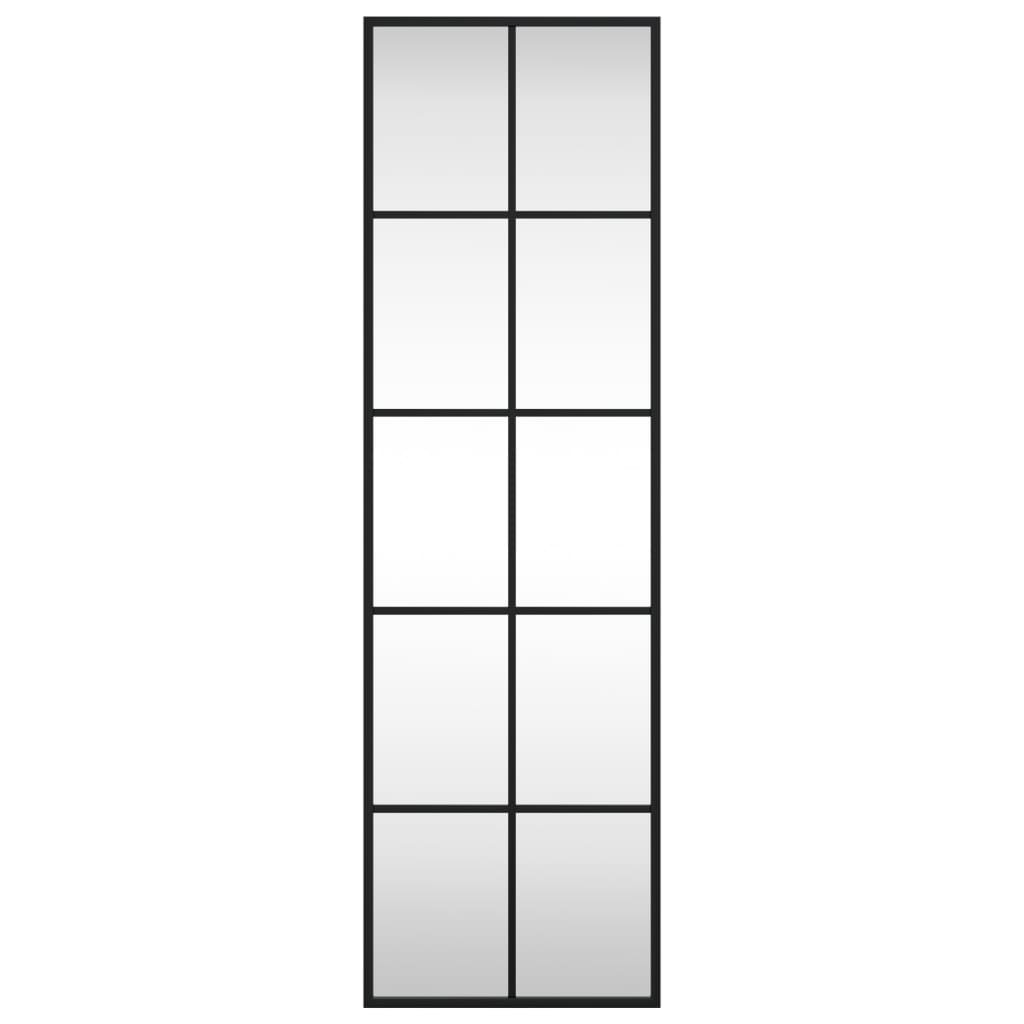 vidaXL Wandspiegel 30x100cm Zwart - 40% Korting