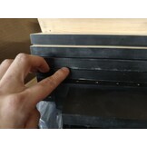 vidaXL Loungeset Grenenhout Zwart - 64% Korting