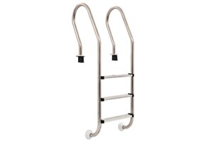 VidaXL Zwembadladder RVS 304 met 3 Sporten | 47% Korting
