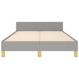 vidaXL Bedframe Lichtgrijs (120x190 cm) - 40% Korting