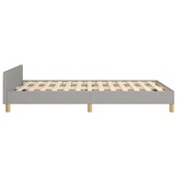 vidaXL Bedframe Lichtgrijs (120x190 cm) - 40% Korting