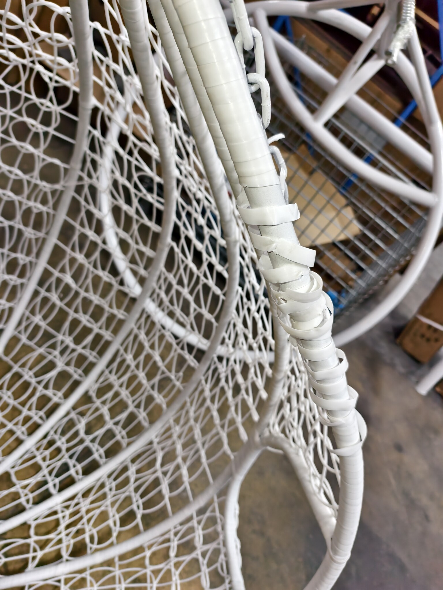 Hangstoel 2 Persoons Wit - 60% Korting - met Frame