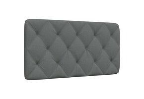 vidaXL Hoofdbordkussen 100cm Donkergrijs - 42% Korting!