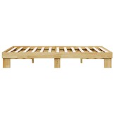 Retoertje: Massief Eiken Bedframe 120x200 cm - 40% Korting!