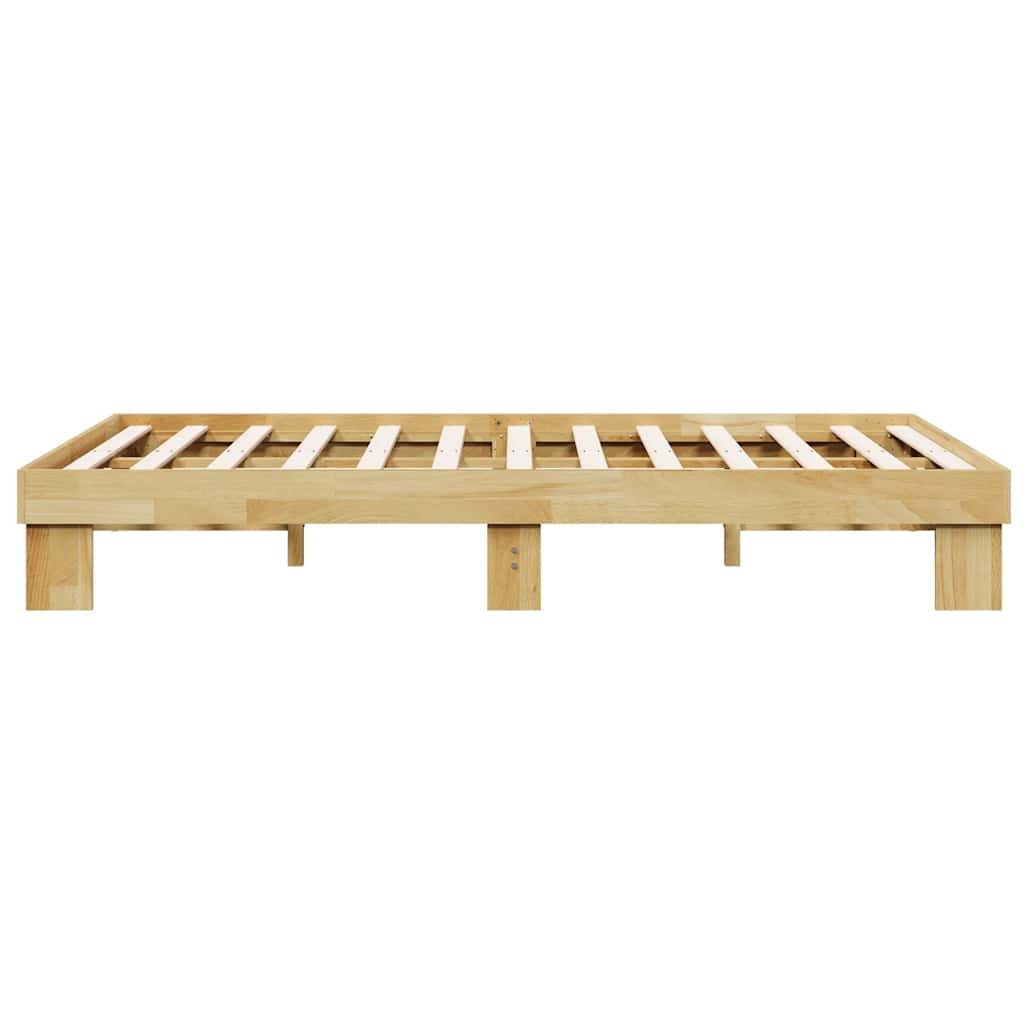 Retoertje: Massief Eiken Bedframe 120x200 cm - 40% Korting!