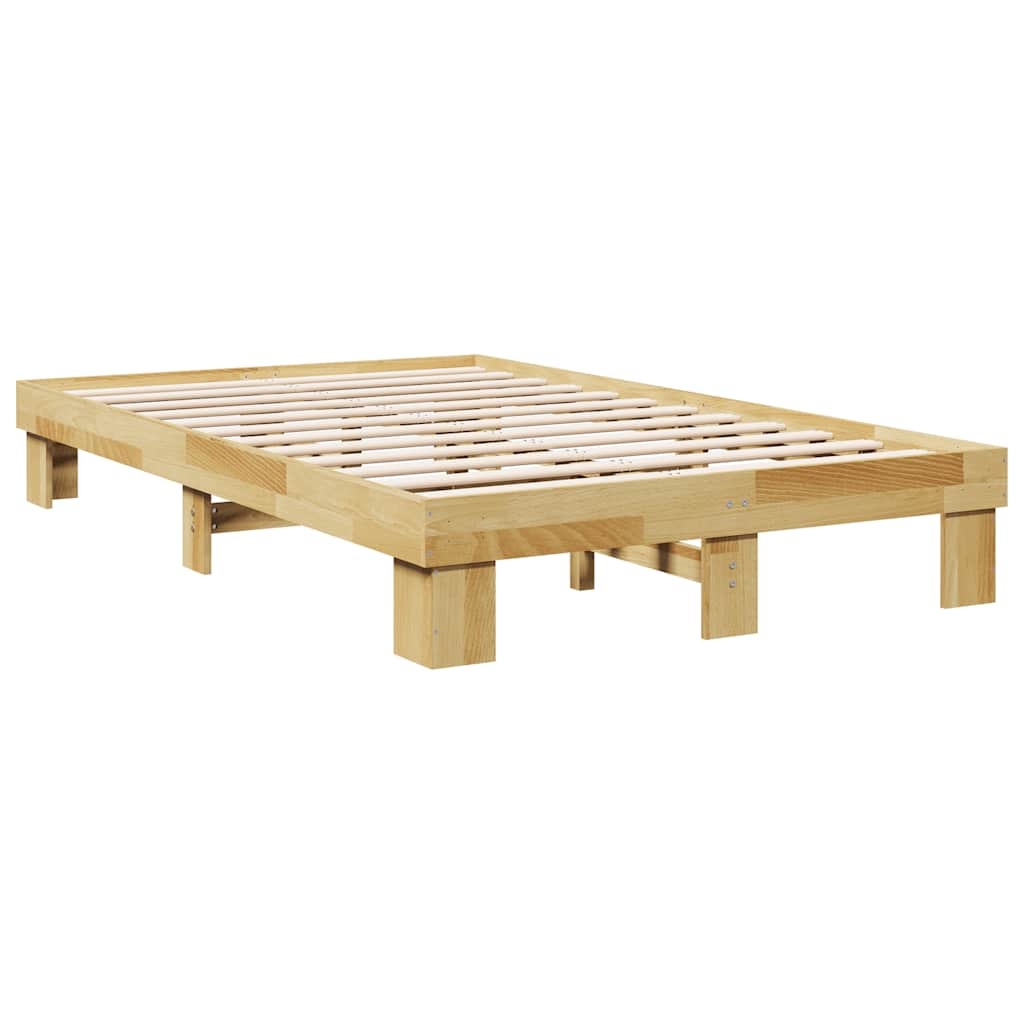 Retoertje: Massief Eiken Bedframe 120x200 cm - 40% Korting!
