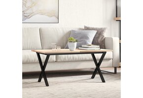 vidaXL Salontafelpoten X-frame Gietijzer - Nu 40% Korting!