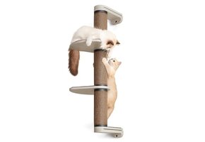 Krabpaal Muur 101cm Hoog, 2 Platforms - 60% Korting!