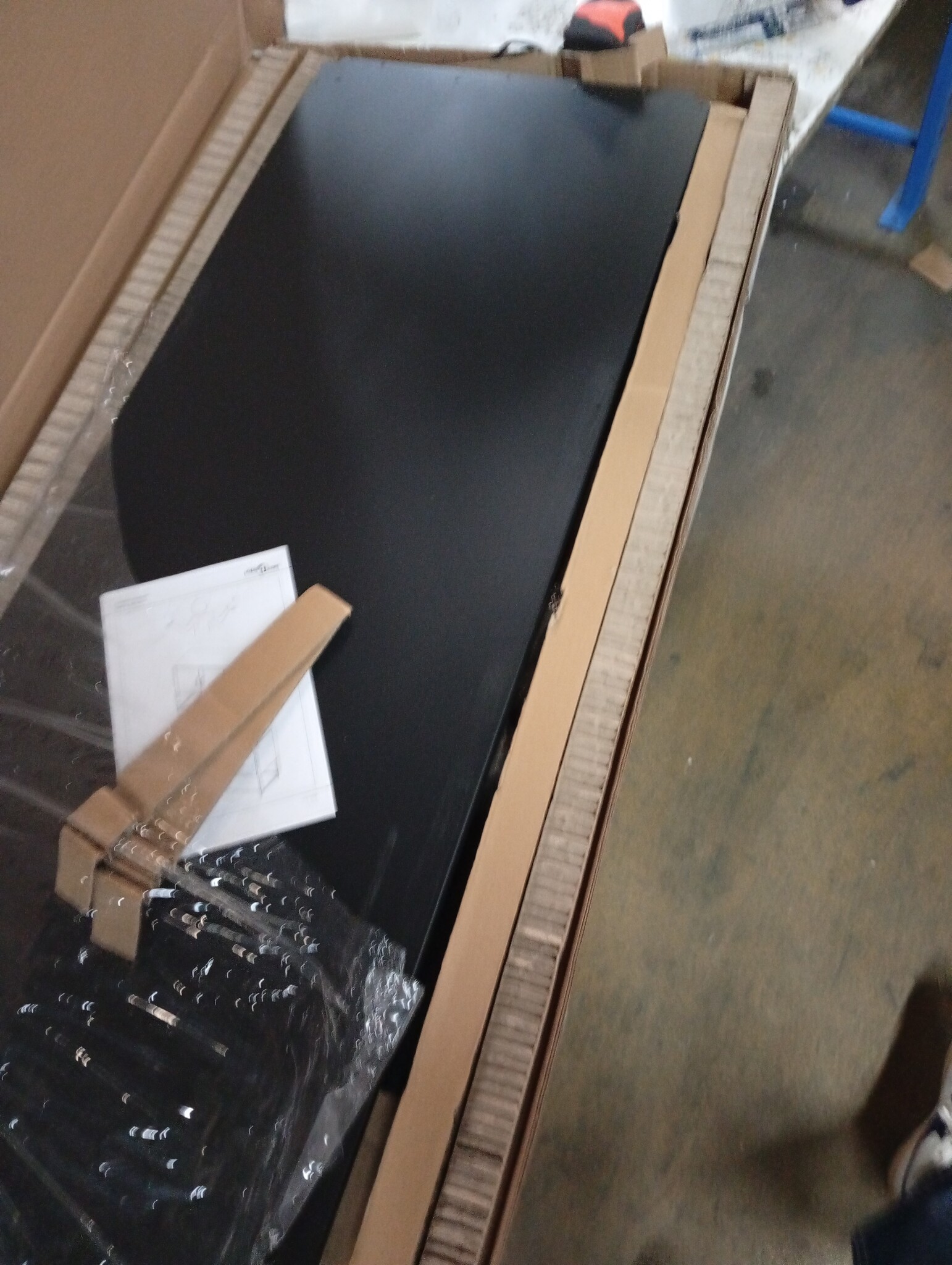 VidaXL TV-meubel Staal Zwart - Industrieel - 55% Korting!