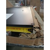 VidaXL TV-meubel Staal Zwart - Industrieel - 55% Korting!