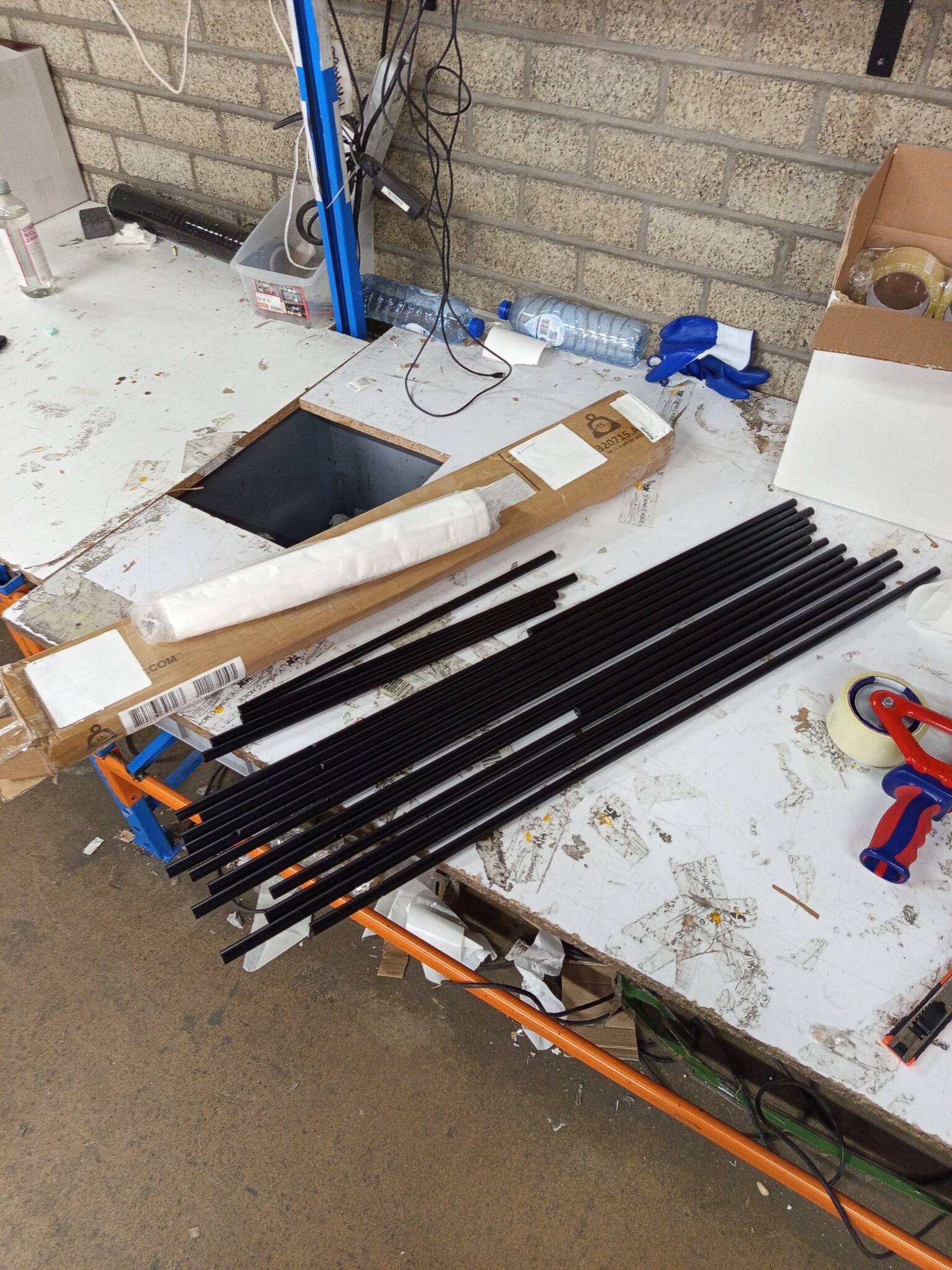 vidaXL Kamerscherm 3 panelen - 150x180 cm Wit - 55% Korting