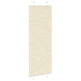 vidaXL Plissé Rolgordijn 80x200cm Crème - 40% Korting!