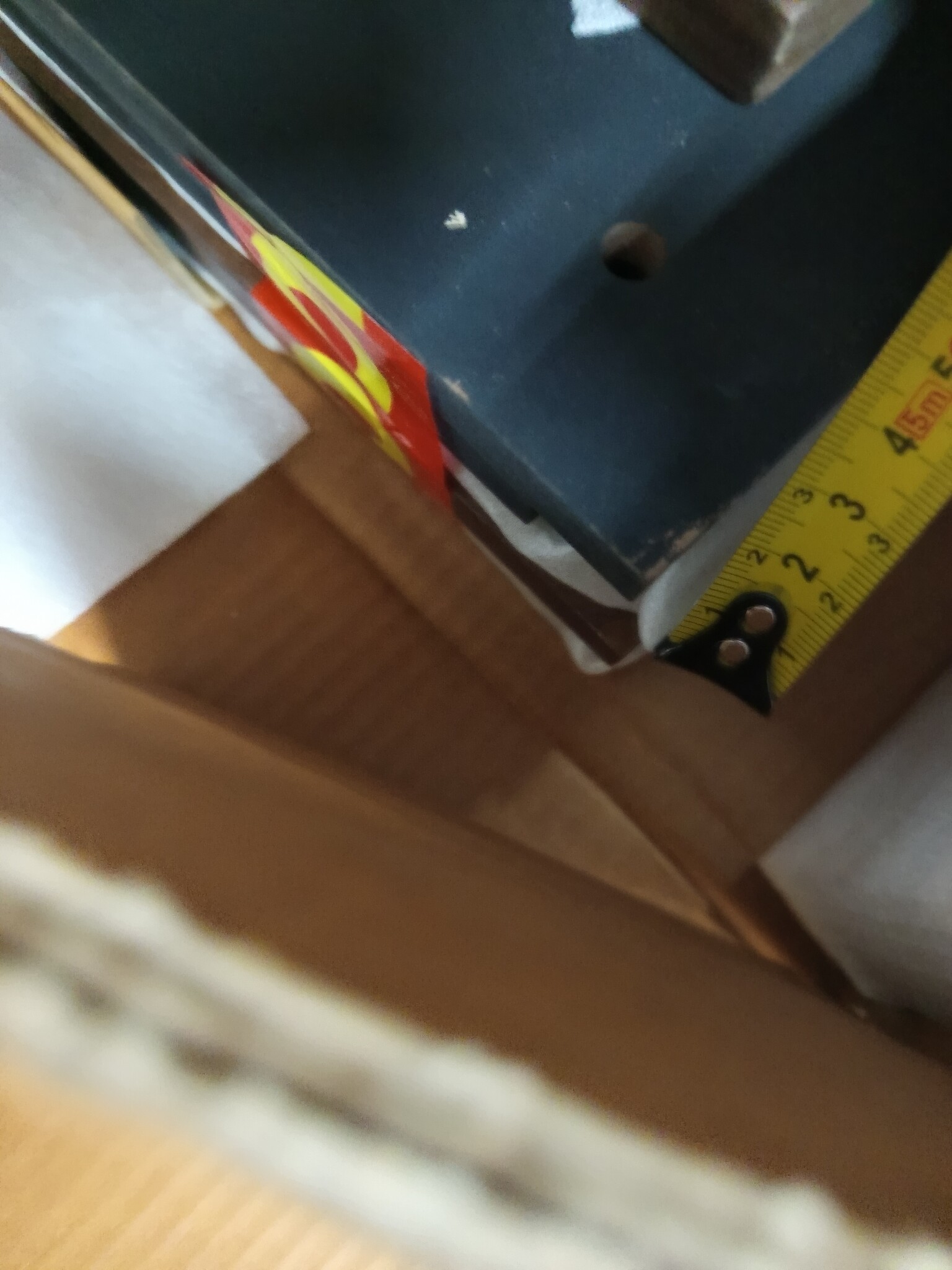 vidaXL Nachtkastje Honingbruin - 55% Korting | Massief Mangohout