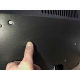 Onderbouw Afzuigkap - Zwart - 280 m³/u - LED - 3 standen