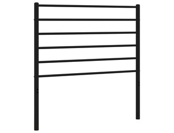 vidaXL Hoofdbord Metaal Zwart 75 cm - 40% Korting