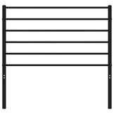 vidaXL Hoofdbord Metaal Zwart 75 cm - 40% Korting