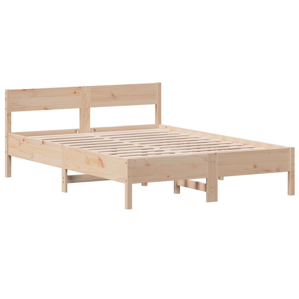 vidaXL Bedframe Grenenhout 150x200 cm - 40% Korting!