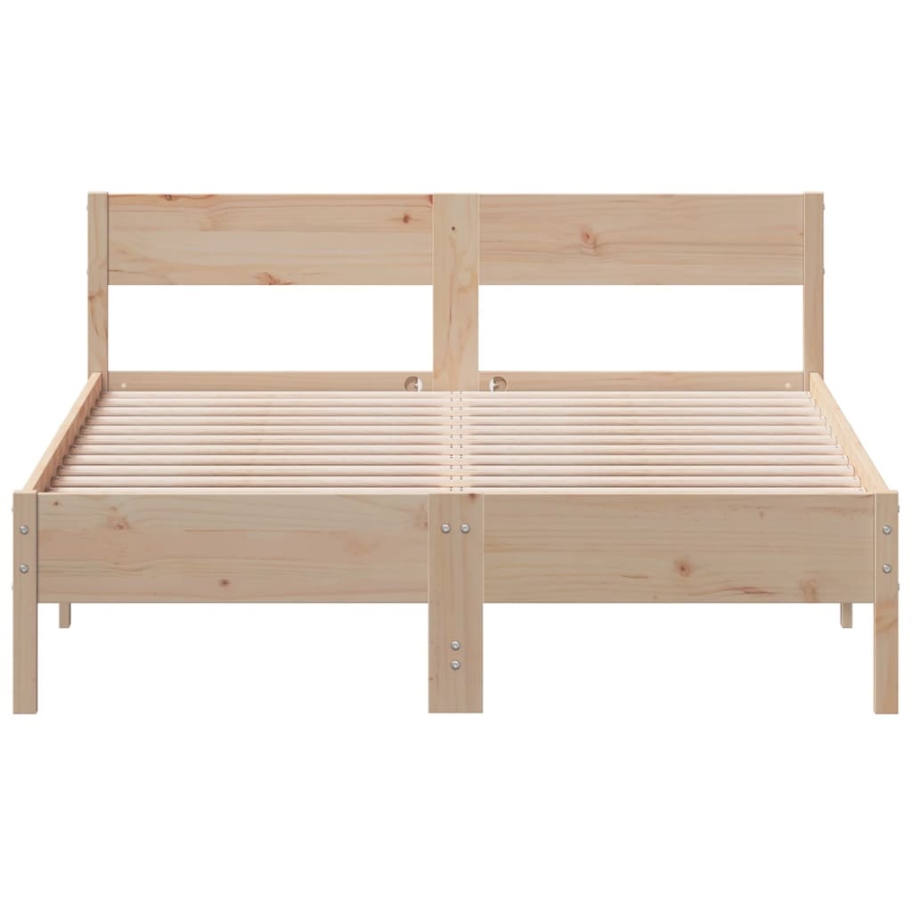 vidaXL Bedframe Grenenhout 150x200 cm - 40% Korting!