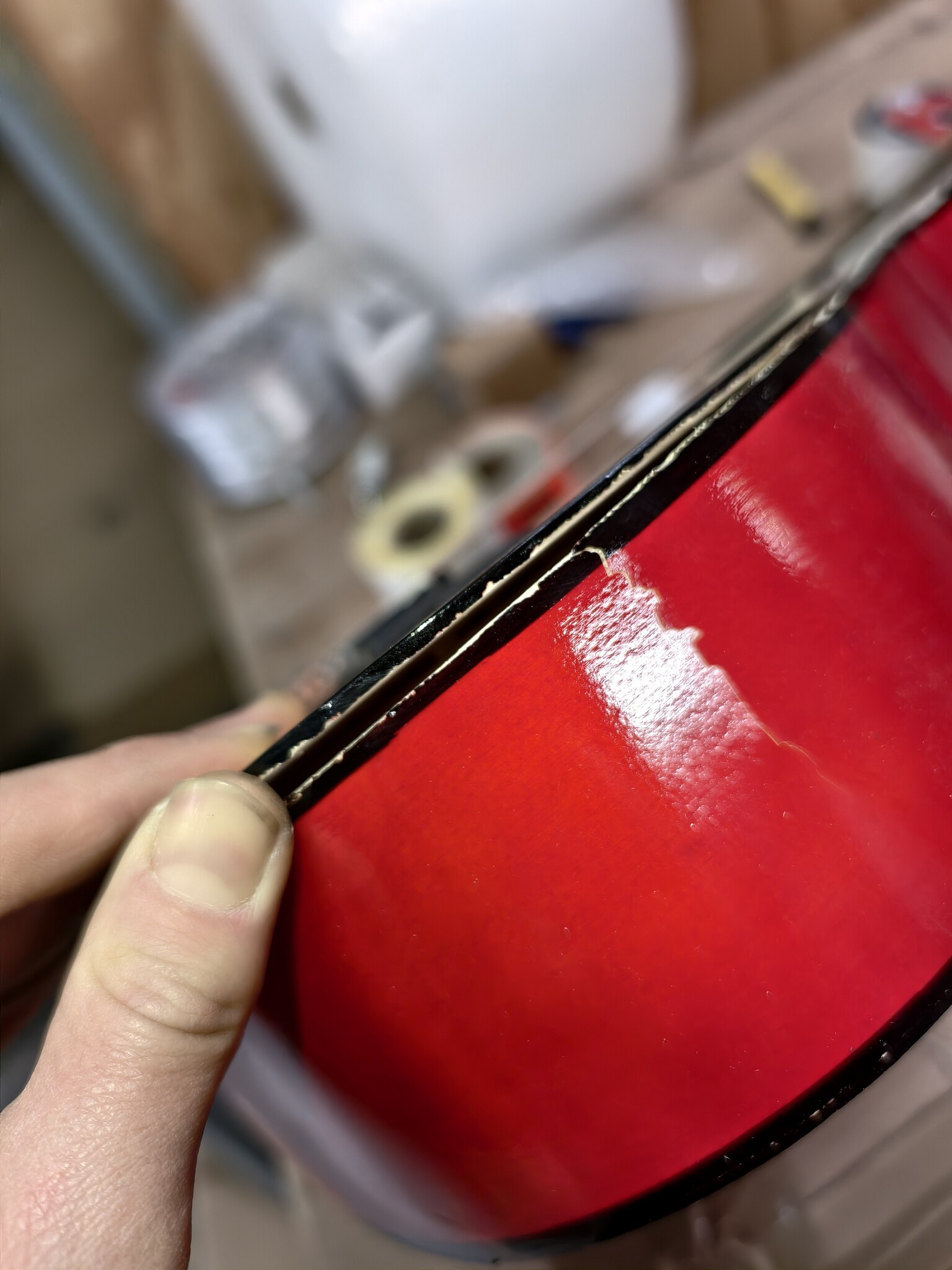 Grote houten kindergitaar ECOTOYS - 6 snaren, 18 frets