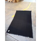 Deurmat XL 120x180cm Zwart Geribbeld - 50% Korting!