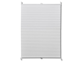 vidaXL Plisséjaloezie Wit 50x100 cm | 47% Korting