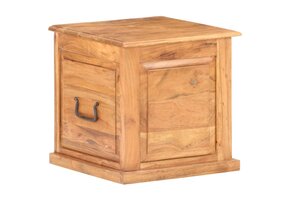 vidaXL Kist 40x40x40 cm massief acaciahout