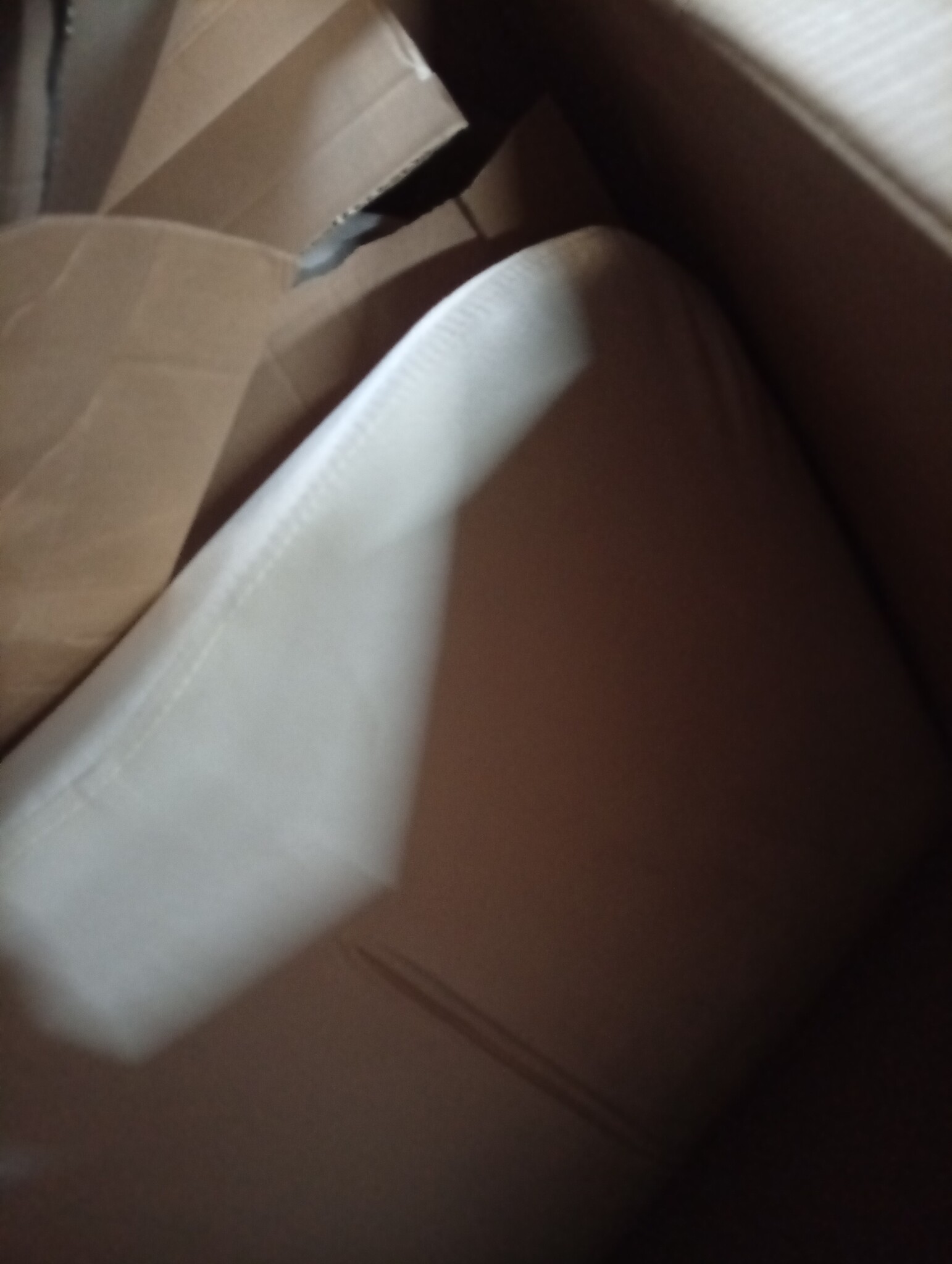 vidaXL Eivormige Stoel Crème (63x73x90cm) - 59% Korting