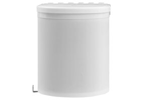 vidaXL Inbouw Keukenvuilnisbak 12L - Wit (51% Korting)