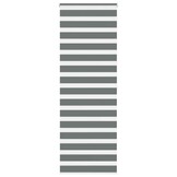 vidaXL Zebra rolgordijn Donkergrijs - 40% Korting!