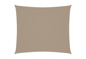vidaXL Zonnescherm Rechthoekig 2x2,5m Taupe - 51% Korting!