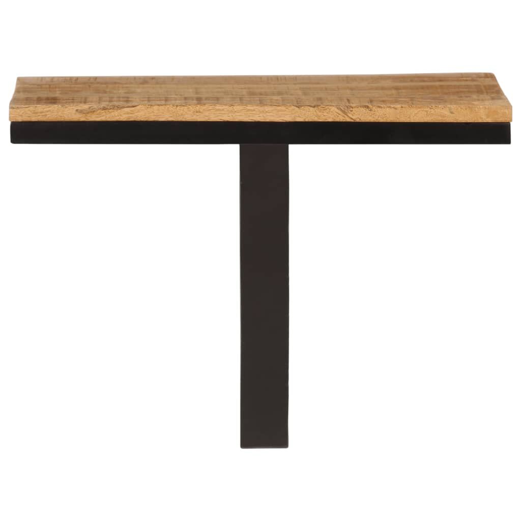 vidaXL Wandschap Massief Mangohout & IJzer 40x30x32cm - 40% Korting