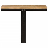 vidaXL Wandschap Massief Mangohout & IJzer 40x30x32cm - 40% Korting