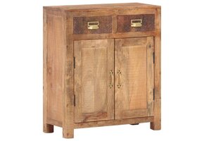 vidaXL Dressoir Mangohout 65x30x75 cm - 46% Korting!